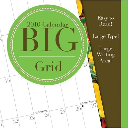 Big Grid Floral 10 Wall Calendar Time Factory Publishing Amazon Com Books