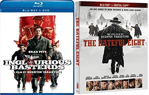 Quentin Runs Wild BLU-RAY 2 Pack: Inglourious Bastards & The Hateful Eight Double Feature Bundle