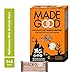 MadeGood Halloween Chocolate Chip Granola Mini Bars, 4 Boxes (0.42 oz, 144 ct); Organic Gluten-Free Oats and Delicious Chocolate Chips in Shareable, Spooky, Sweet Treats Perfect for Trick-or-Treaters