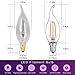 Keymit C35T 2W Dimmable Candelabra LED Bulb 6Pack