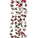 Felice Arts 5PCS Artificial Rose Vine Fake Rose Vine Floral Ivy Garland Wedding Garland Hanging Rose Ivy Artificial Rose Wisteria for Home Garden Party Wedding Market Décor Craft Art-Pink