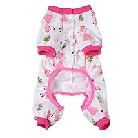 Pet Dog Clothes Pajamas Coat Jumpsuit,3color 4 sizes