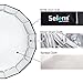 Selens 36 inches / 90 Centimeters Parabolic Softbox with Bowens Mount, Hexadecagon Deep Parabola Quick Folding Softbox for Photo Studio Lighting Flash Light