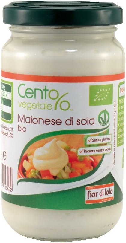 Cento% Vegetale Maionese Di Soja Biologico 185g