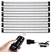 Albrillo Dimmable Remote Control LED Under Cabinet Lighting (6-Bar-Kit, Warm White 3000K)