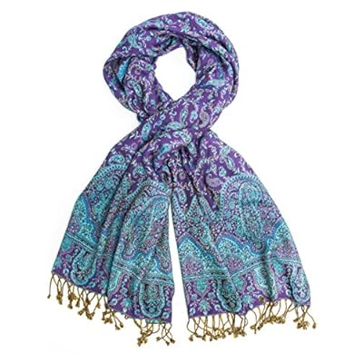 Bohomonde, Bhayana Reversible Cashmere Silk Pashmina Scarf, hand made in Nepal Bohomonde, Bhayana Reversible Cashmere Silk Pashmina Scarf, hand made in Nepal