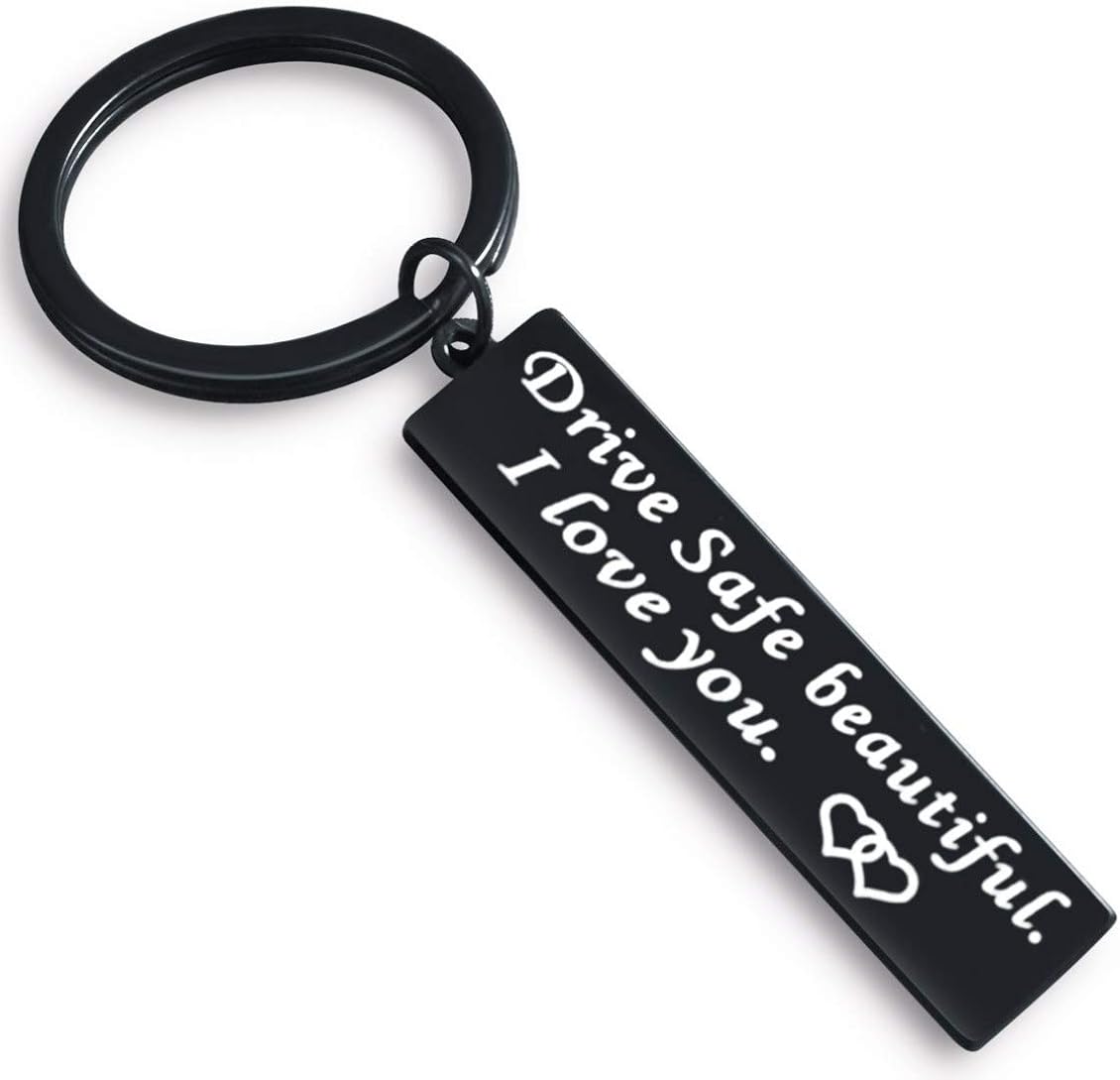 drive safe keychain for girlfriend