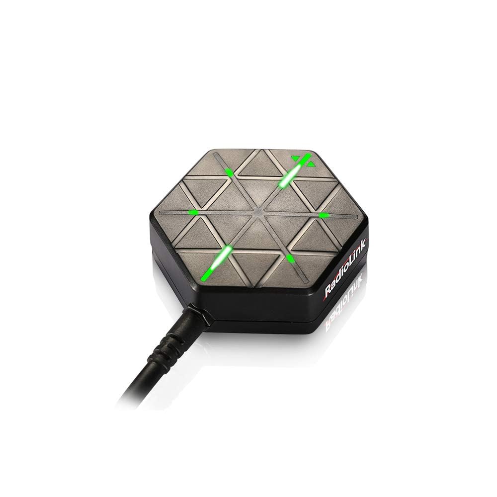 Radiolink M10 GPS SE100 Module High Position Accuracy Works with GLONASS/BeiDou for APM Pixhawk Flight Controller DIY FPV Drone, Quad and More