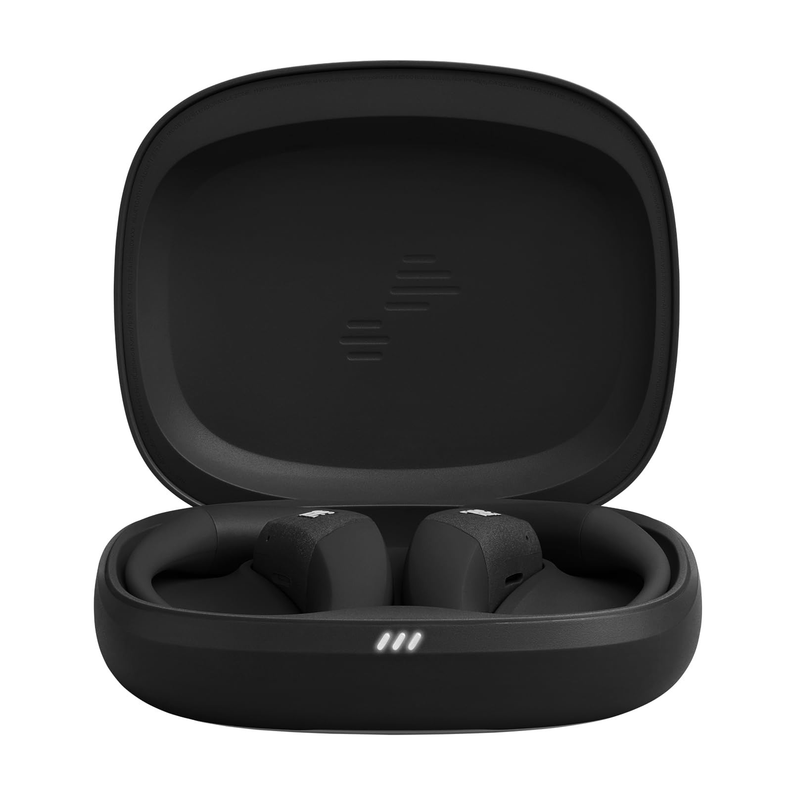 JBL Endurance Zone kabellose Open-Ear Sport-Kopfhörer mit Ohrbügel-Design, JBL OpenSound-Technologie, 32 Stunden Spielzeit, IP68 wasserdicht, Google Finder, JBL Headphones App, Schwarz/Grau 7