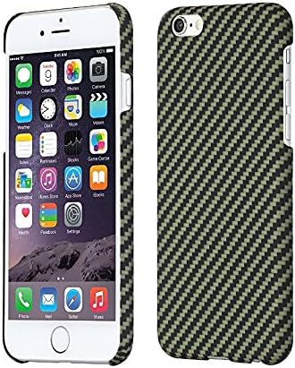 Phone case for iphone6/6S,high-grade quanlity, Premium Innovative Aramid (Bullet Proof Material) Ultra-thin Ultra-light Luxury Phone Case(4.7")(Black/Yellow)