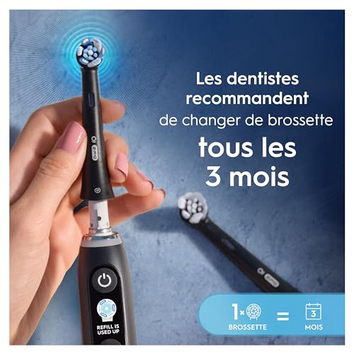 Brossettes de Rechange Ultimate Clean, lot de 6, Noires