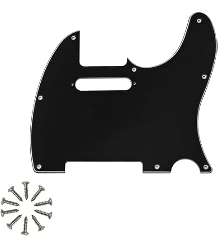 Amazon.com: Musiclily 8 Hole Tele Pickguard Scratch Plate for USA