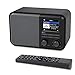 Ocean Digital WiFi Internet Radios WR-330D Digital Radio with FM Receiver, Subwoofer Speaker, 250 Preset Stations, Support UPnP & DLNA,Remote Control Alarm Clock Radio
