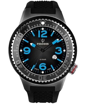 Kienzle Herren-Armbanduhr POSEIDON XL Analog Quarz Silikon K2031053273-00390