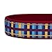 Blueberry Pet Soft & Comfy Scottish Adventure Madison Stripes Designer Padded Adjustable Dog Collar, Medium, Neck 14.5