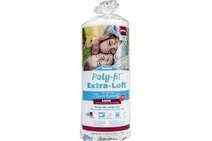Fairfield Extra Loft Bonded Polyester Batting, Queen