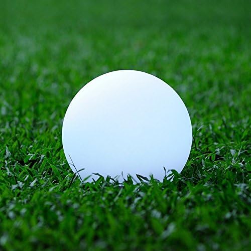 LED Ball Lights Waterproof Decorative LED Outdoor Mood Lamp Rechargeable and Remote Control 16 RGB Colors Light for Home,Garden,Pool (5" Orb)