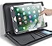 iPad PRO 9.7 Case, rooCASE [UPDATED] Premium Genuine Leather Executive Case Cover with Apple Pencil Stylus Pouch for Apple iPad Pro 9.7, Black - NOT Compatible with iPad Pro 10.5 and 12.9, Gray