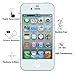 iPhone 4S Screen Protector, SOOYO(TM) Premium Tempered Glass Screen Protector (2.5D Round Edge/99% Clarity/Shatter-Proof/Bubble Free) for Apple iPhone 4/4S [Lifetime Warranty]-[2Pack]