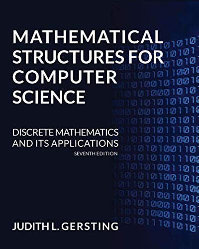 Mathematical Structures for Computer Science Mathematical Structures for Computer Science Hardcover Kindle