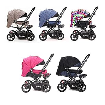 Buggy Jogger Kombiwagen S6 Kinderwagen Sportwagen Kindersportwagen Neu. (Beige)