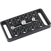 CAMVATE Cheese Plate with 1/4" &amp; 3/8" Screw for Camera Bracket Accessory