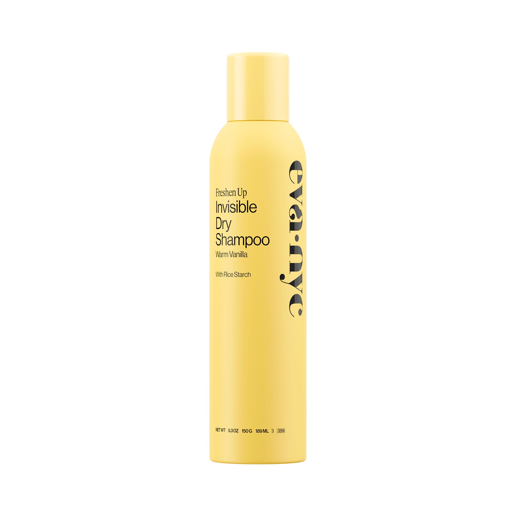 Eva NYC Invisible Dry Shampoo Spray - Oil-Absorbing, Removes Odor & No White Cast - Freshen Up Dry Shampoo For Women - For Light, Dark + Oily Hair - Warm Vanilla Scent - 5.3 oz