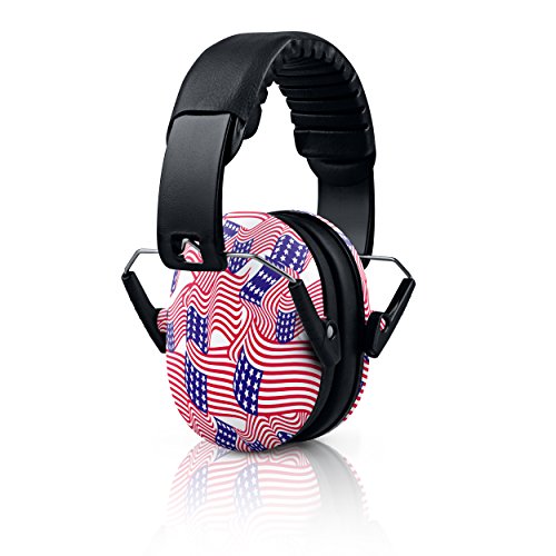 HearTek Kids Earmuffs Hearing Protection with Travel Bag- Junior Ear Defenders For Children, Padded Baby Ear Protection, Infants, Small Adults, Women - Adjustable Protector Noise Reduction Ear Muffs - Thumbnail 2