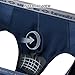 DAVID ARCHY Men's 4 Pack Micro Modal Separate Pouch Briefs with Fly (L, Navy Blue)
