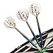 ONE80 90% Tungsten Steel Tip Darts with Titanium Electroplated, Packed in Solibox, Professional Dart Set