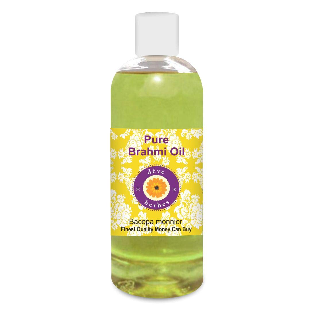 dève herbes Pure Brahmi Oil (Bacopa monnieri) 200ml (6.76 oz)