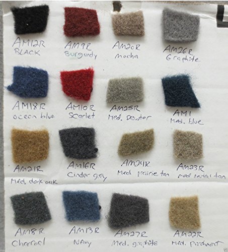 Choose Your Color Thick Acoustic Speaker Box Carpet Trunk Liner DJ Carpet Rug