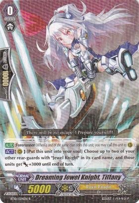 Cardfight!! Vanguard TCG - Dreaming Jewel Knight, Tiffany (BT10/024EN) - Booster Set 10: Triumphant Return of the King of Knights