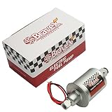 Bravex E8012S Universal Electric Fuel Pump Low Pressure 5-9 PSI 12V w/Installation Kit