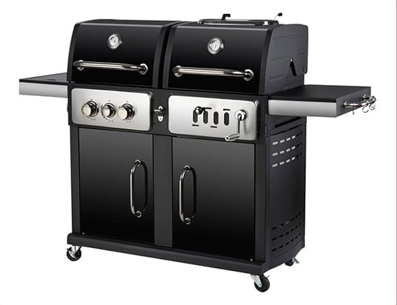 Gastro® Gas Parrilla Carbón vegetal nevera Barbacoa Cheyenne ...