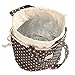 Lowpricenice Thermal Insulated Lunch Box Tote Cooler Bag Bento Pouch Lunch Container (Coffee)