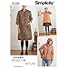 Simplicity Misses Coat and Jacket Art and Craft Sewing Template, A (XS-S-M-L-XL)