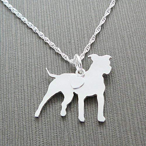 pitbull charm necklace
