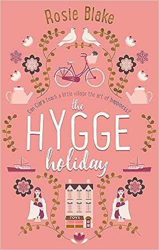 The Hygge Holiday by Rosie Blake - pink book cover.