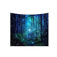 AkoMatial Forest Tree Wall Hanging Tapestry Beach Throw Blanket Towel Home Room Decor Gift