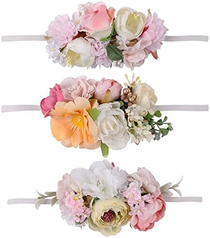 Baby Girls Elastic Headband Boutique Hair Band For Infant Toddler Newborn