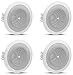 JBL 8124 – Full-Range In-Ceiling Loudspeaker with 70 Volt/100 Volt Taps (4 Pack)thumb 4