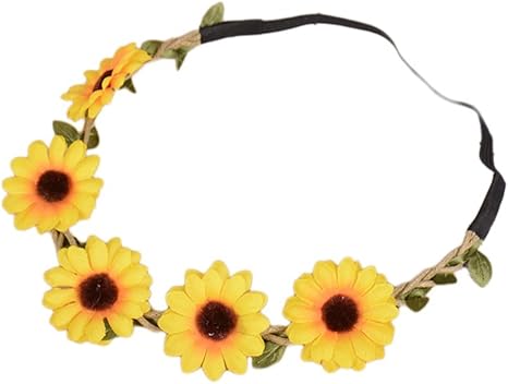 baby girl sunflower headband