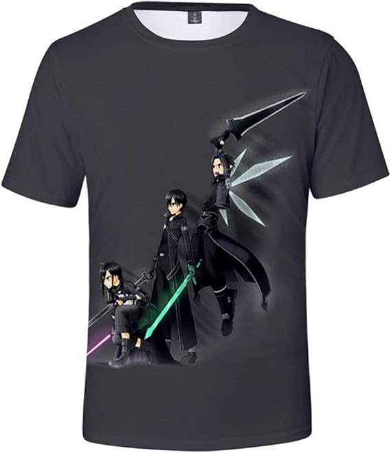 Sword Art Online TShirt Nice Men's Short Sleeve T Shirts