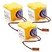 MicroMall(™) 3Pcs 6V 2400MAH BR-2 / 3AGCT4A Li-ion Battery Compatible with Camera, Mp3/mp4 Player, Calculator and Other Electronic Devices