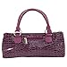Primeware Wine Clutch Bag (Thermal Insulated) Trendy Women’s Carry Tote | Holds Red & White 750mL Bottles | Trendy Fashion | Incl. Portable Waiter-Style Corkscrew
