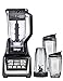Nutri Ninja BL642 Blender 1500 watt with Auto-iQ XL 72 ounce W/Three Nutri Ninja cups (18oz, 24oz and 32oz) (Renewed)
