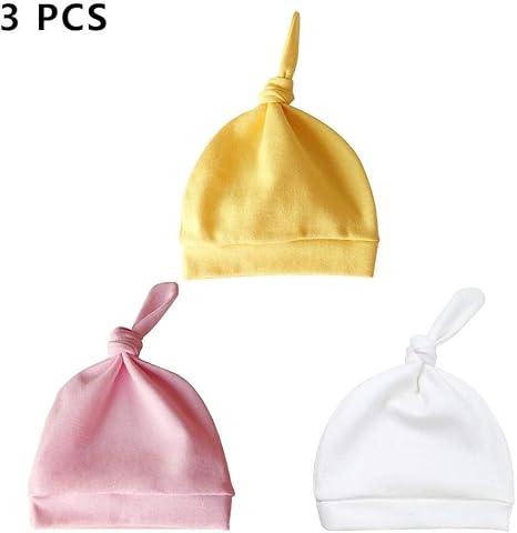 Amazon Co Jp 3個入り 新生児 帽子 ベビー ぼうし 新生児帽子 ベビー用帽子 綿 やわらかい 肌さわりよく かわいい 赤ちゃん キッズ 帽子 男の子 女の子 男女児 出産準備 出産祝い ギフト ホーム キッチン