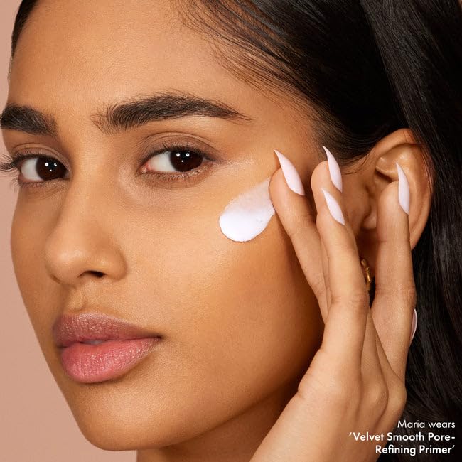 ICONIC LONDON Velvet Smooth Pore-Refining Primer | Whipped, Balmy Primer, Diffuses Pores, Cruelty-Free, Vegan Makeup, 1.01 Fl oz