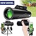 Monocular Telescope, 12X50 High Power Prism Monocular and Quick Smartphone Holder - Waterproof Fog- Proof Shockproof Scope -BAK4 Prism FMC (Fifth Avenue-Store)